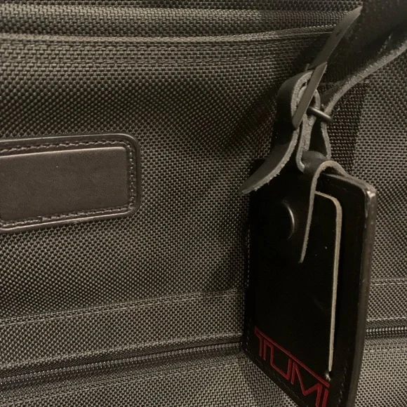 Tumi Black Expandable Bag